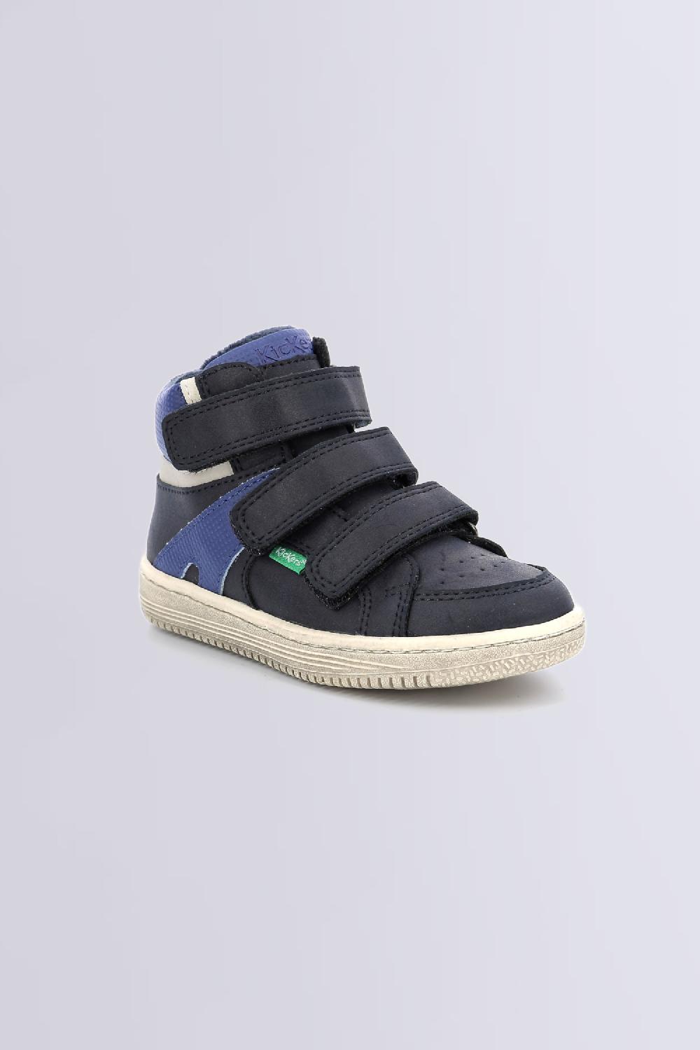 kickers LOHAN BLEU BLANC MARINE