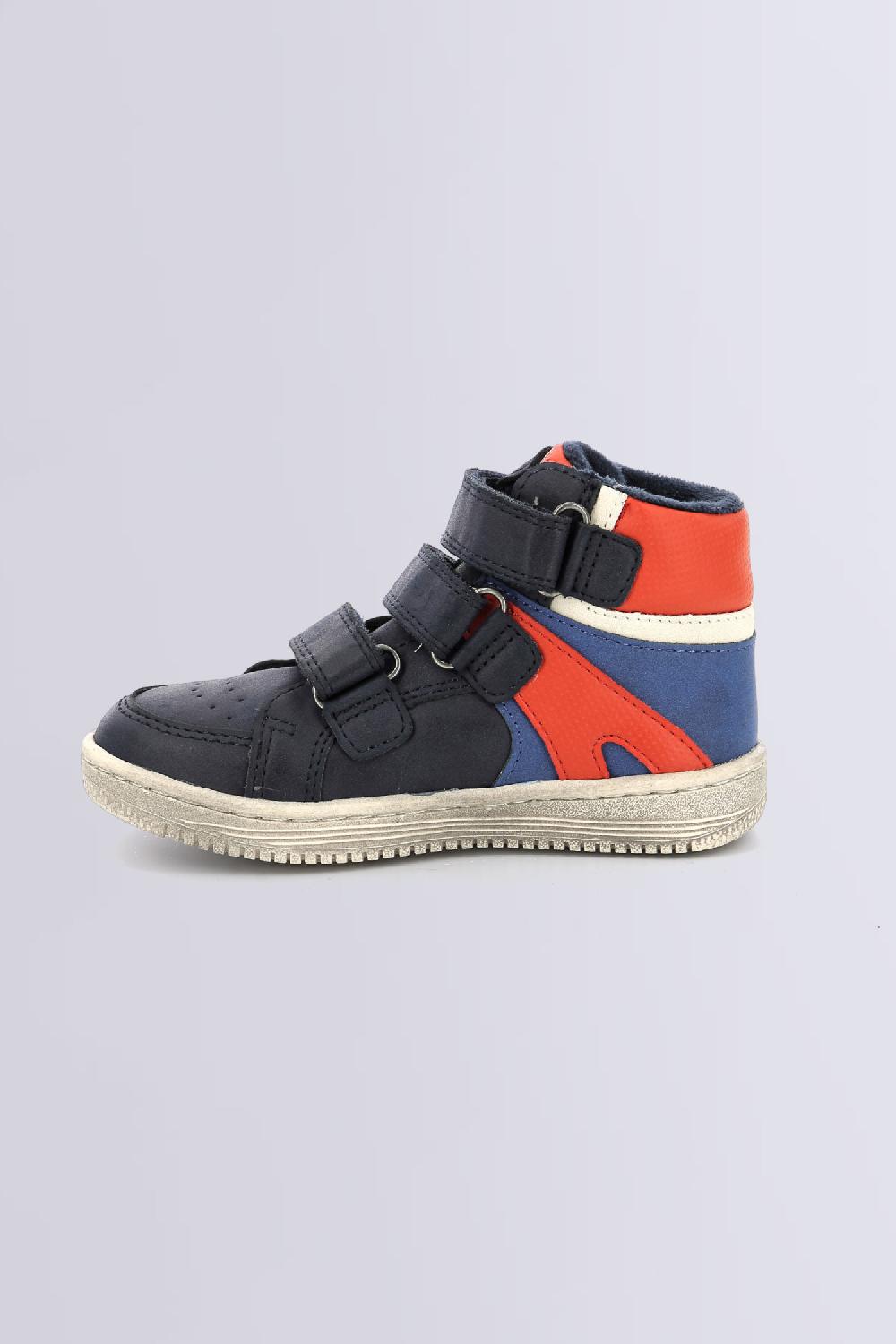 Kickers LOHAN BLEU ROUGE