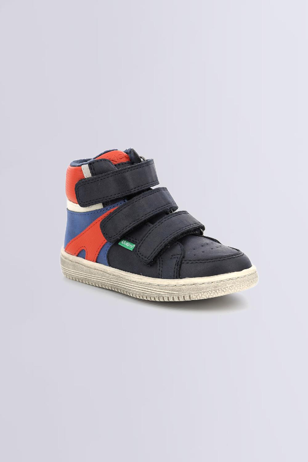 kickers LOHAN BLEU ROUGE