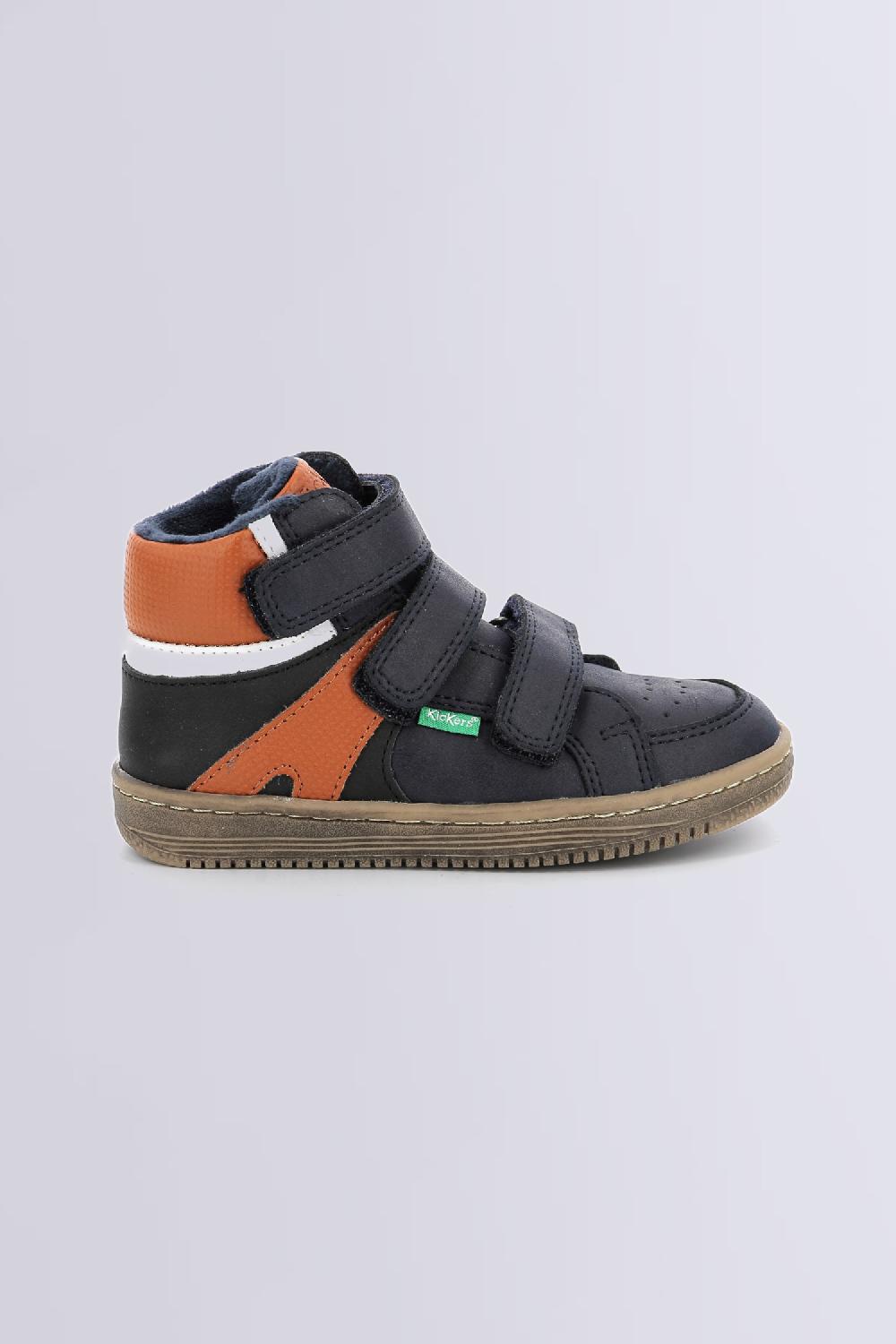 Kickers LOHAN NOIR CAMEL MARINE