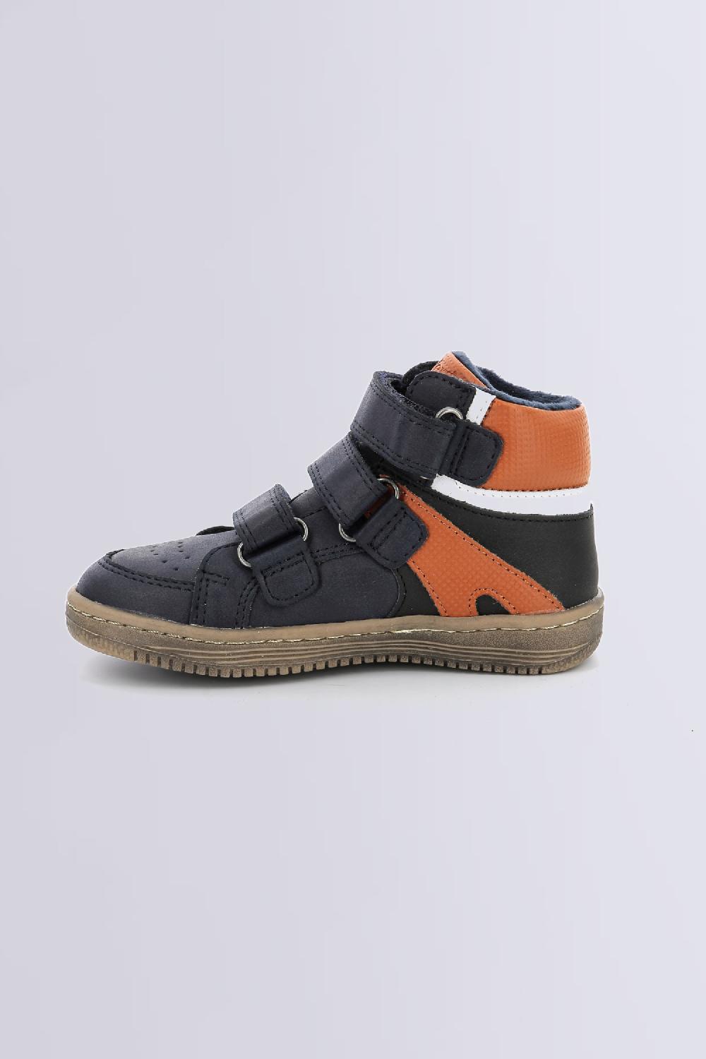 Kickers LOHAN NOIR CAMEL MARINE