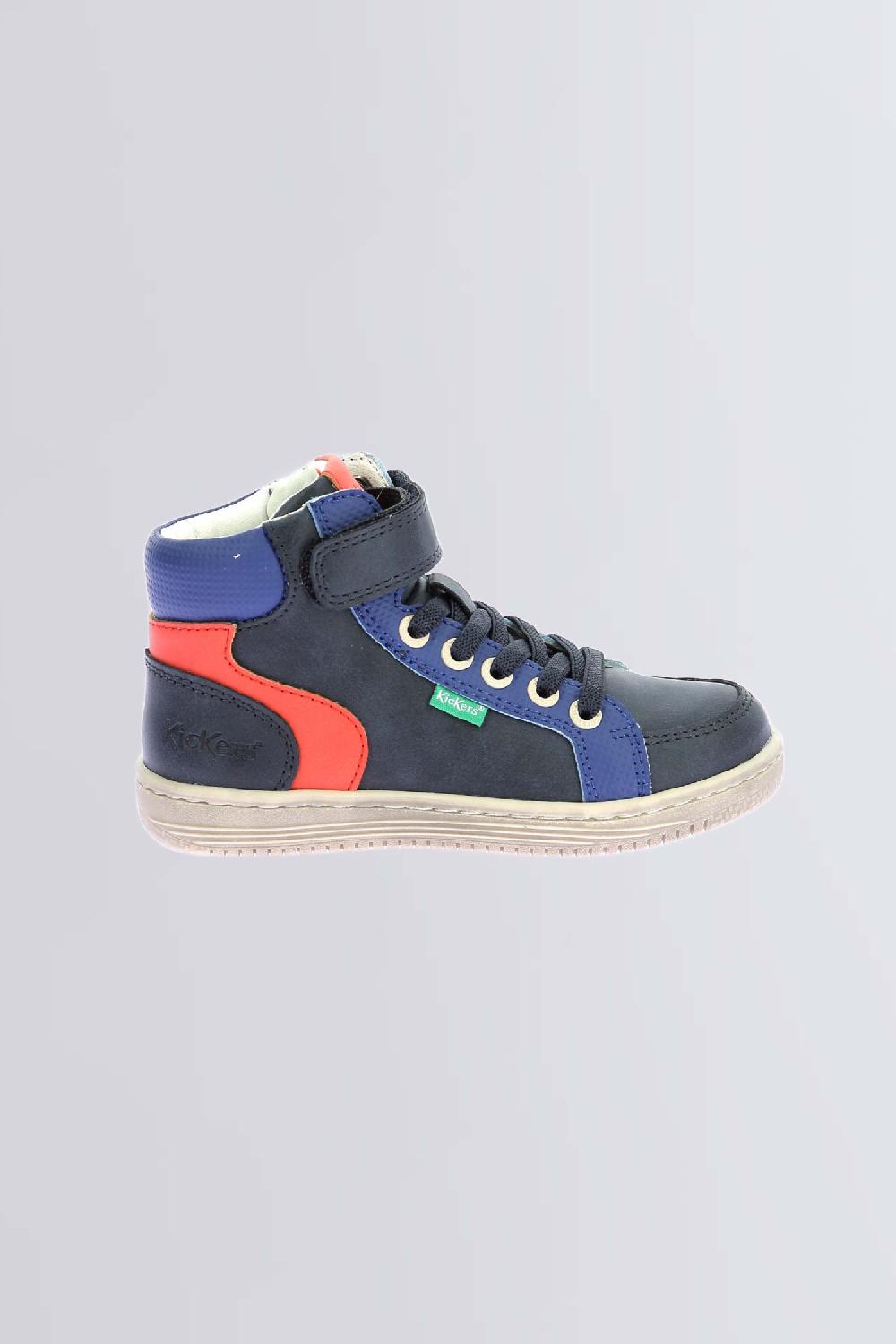 Kickers Lolastic Bleu Rouge Marine
