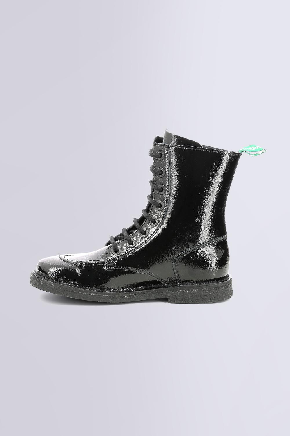 Kickers Meetickzip Noir Vernis