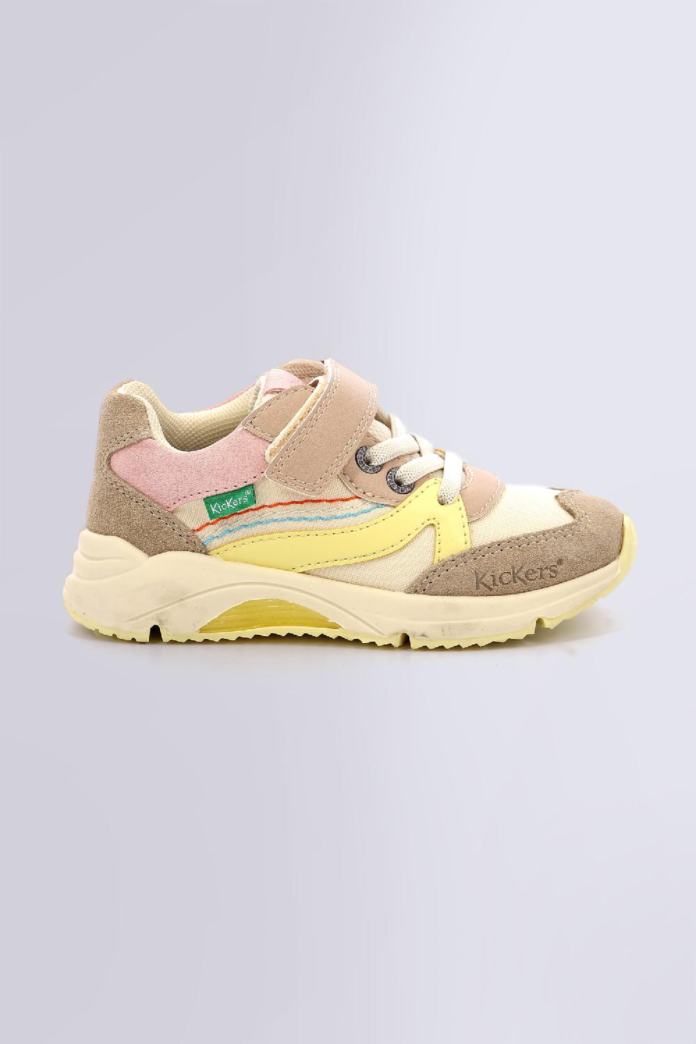 Kickers Runrun Beige Saumon