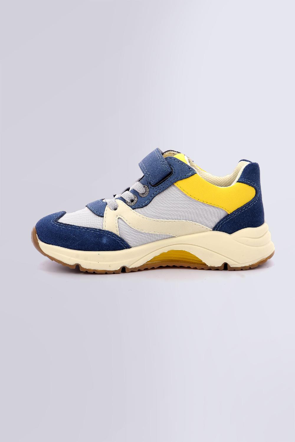 Kickers Runrun Bleu Jaune