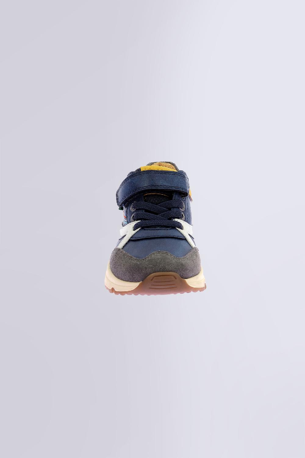 Kickers Runrun Marine Gris Jaune