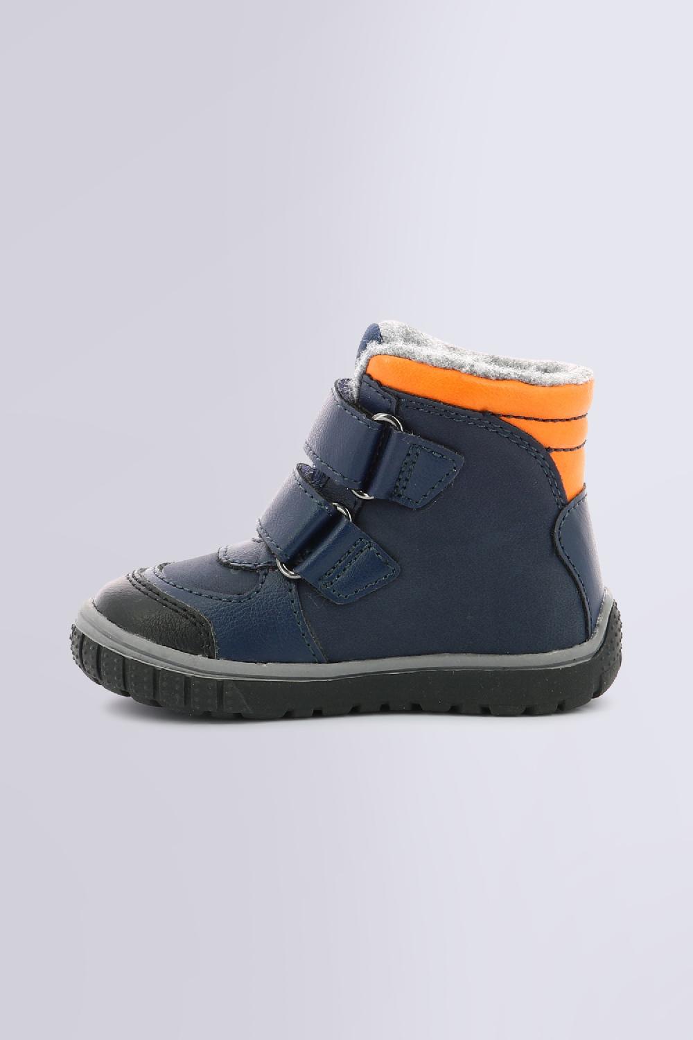 Kickers SITROUILLE WATERPROOF BLEU ORANGE