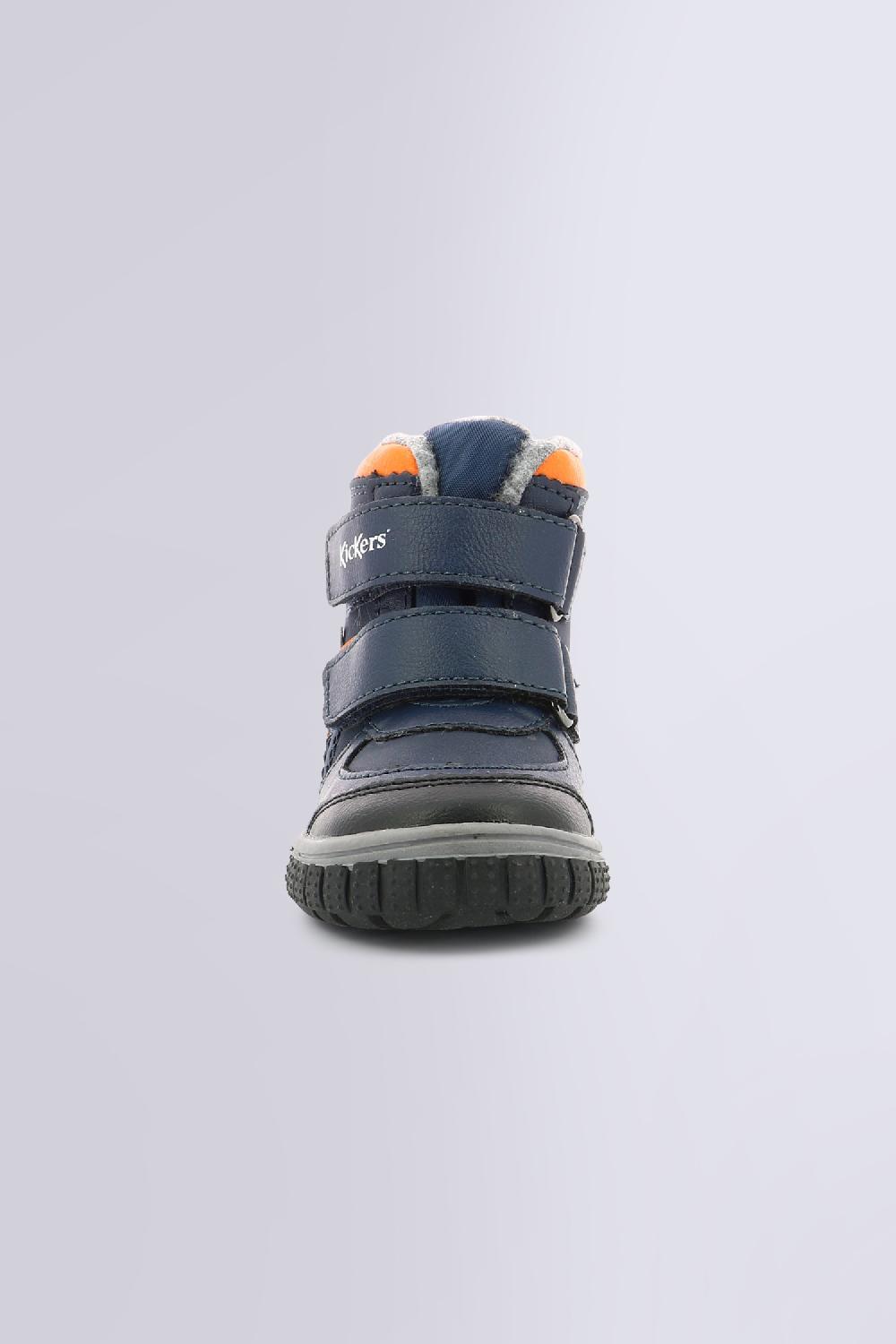 Kickers SITROUILLE WATERPROOF BLEU ORANGE