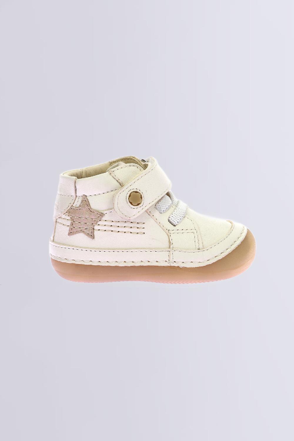Kickers Sokistic Blanc Casse Etoile