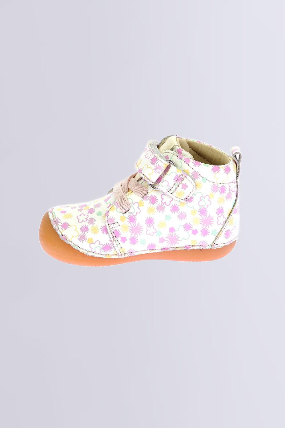 Kickers Sonizikro Blanc Imprime Festi Ete