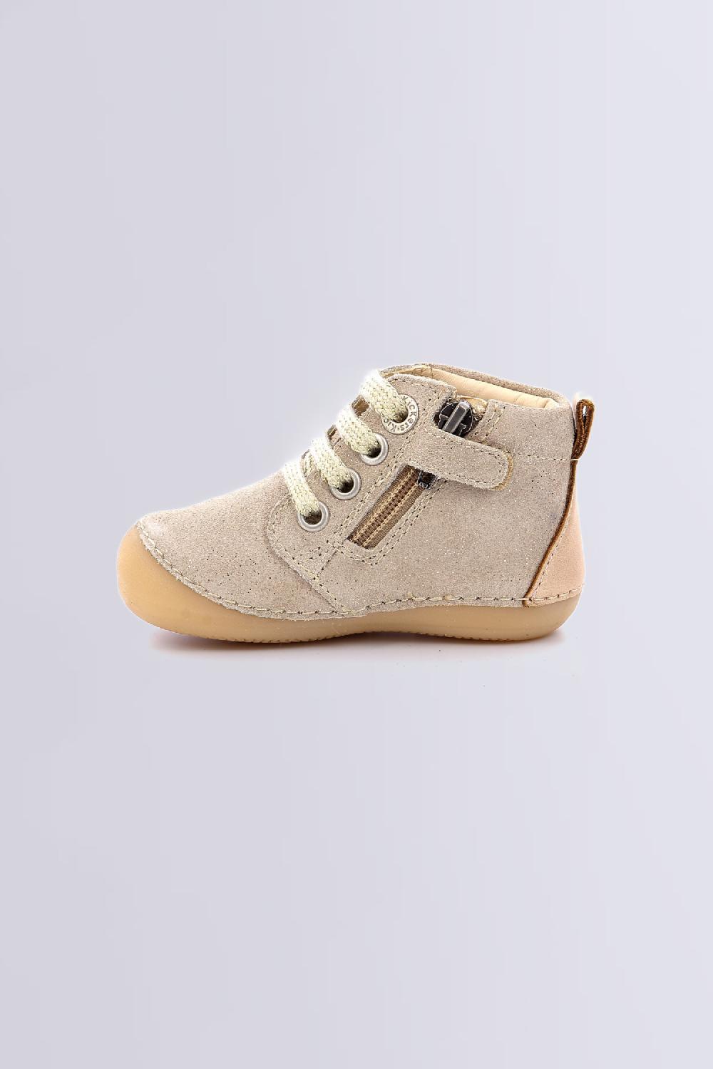 Kickers Sonizip Beige Champagne