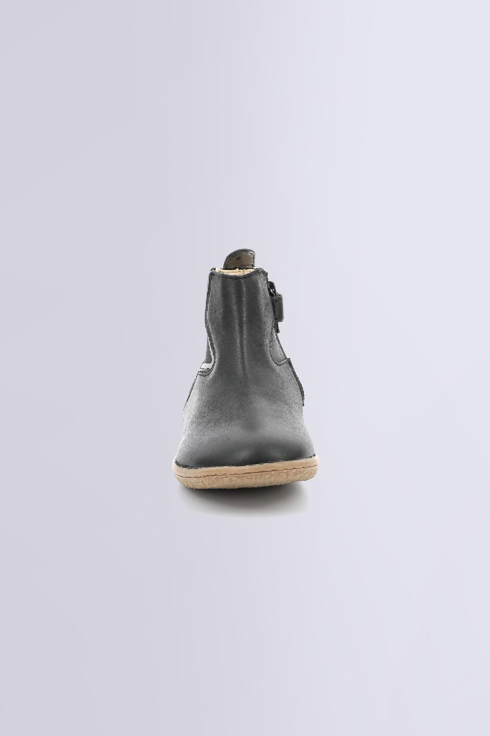 Kickers VERMILLON NOIR ARGENT