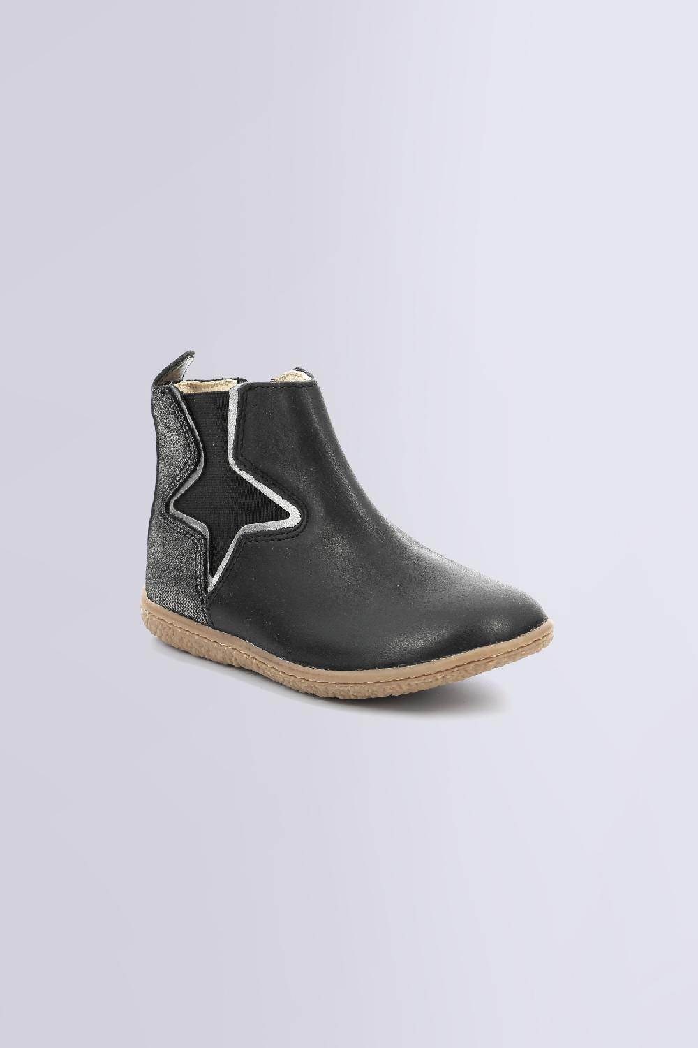 kickers VERMILLON NOIR ARGENT