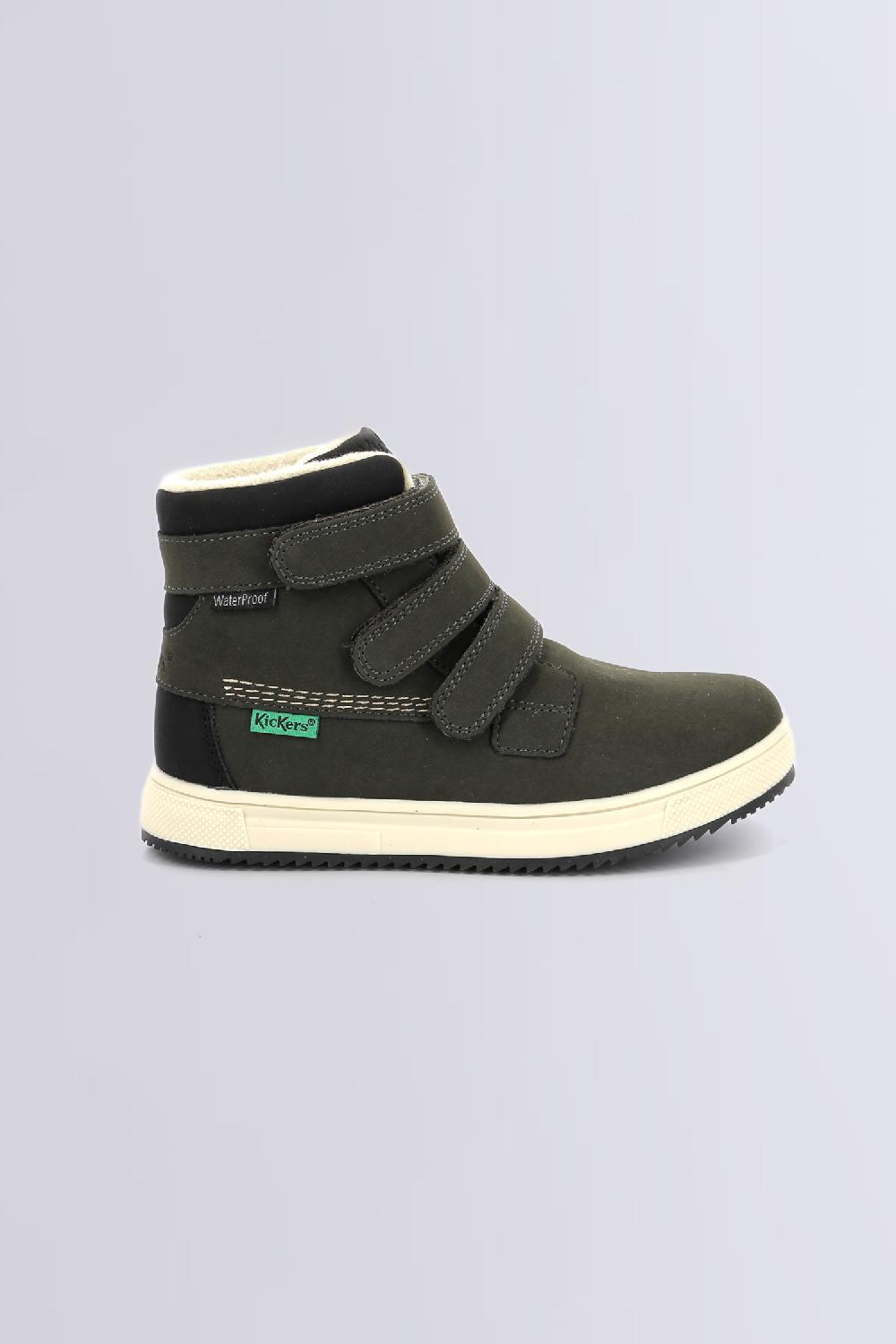 Kickers YEPOKRO WATERPROOF KAKI NOIR