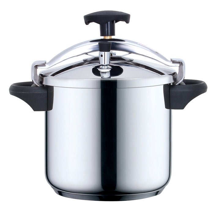 Kitchen Move Autocuiseur Cocotte Minute à étrier Ø22cm 6L CLASSIQUE En Acier Inox Avec Panier Cuisson