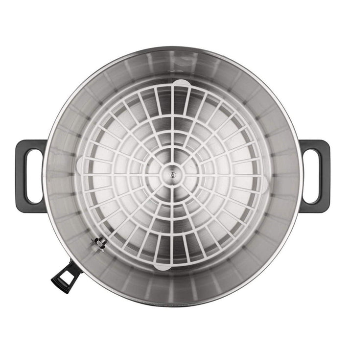 Kitchen Move Stérilisateur électrique Inox 31 Litres 2100 W REDWOOD Avec Affichage Digital LCD Et Robinet Température Réglable Et Timer