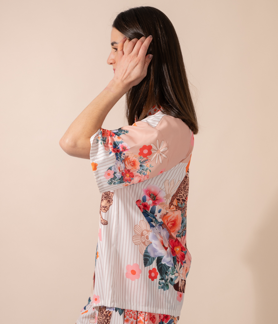 Kiwi Saint Tropez Chemise Femme Loveless Manches Courtes