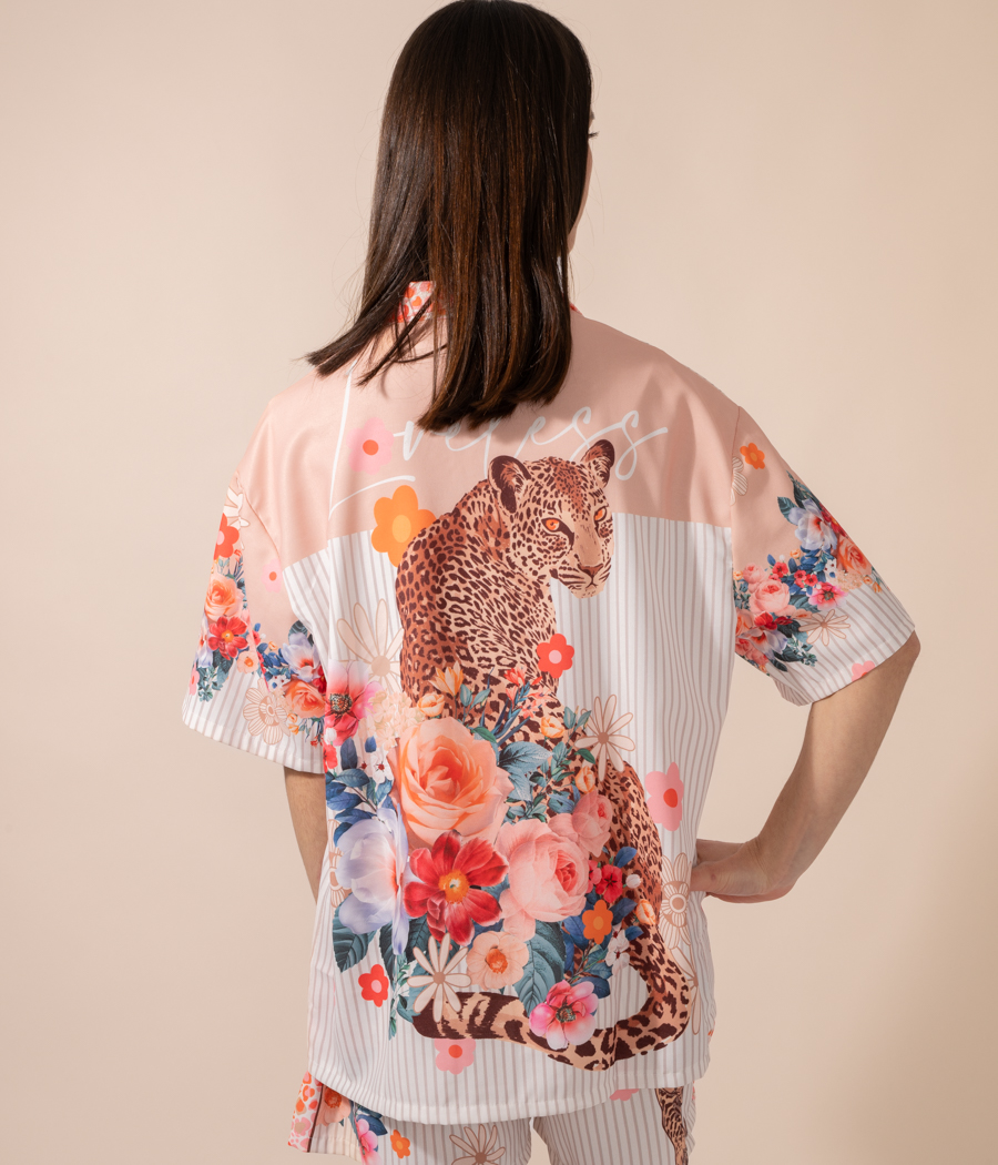 Kiwi Saint Tropez Chemise Femme Loveless Manches Courtes