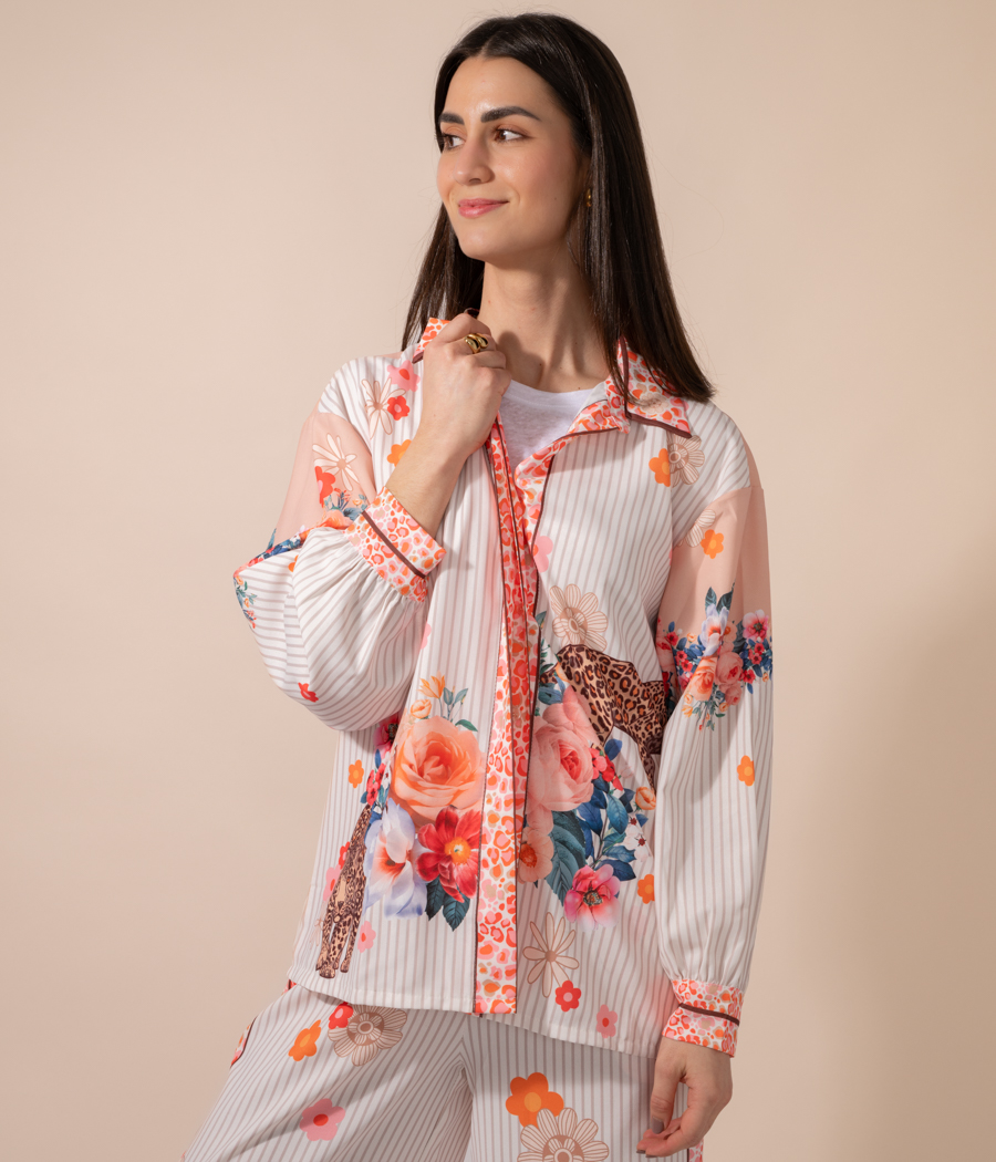 kiwi saint tropez Chemise femme Loveless manches longues