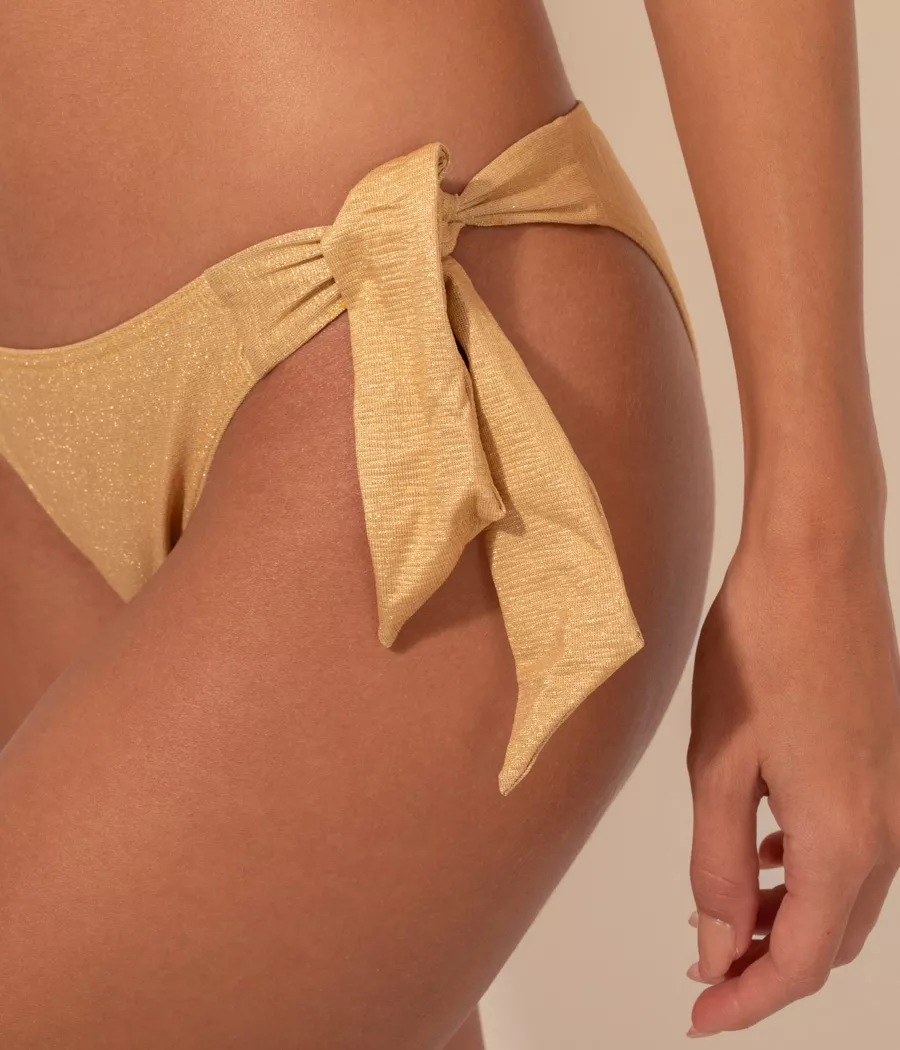 Kiwi Saint Tropez Culotte Nouée éclat Doré (Exclu Web)