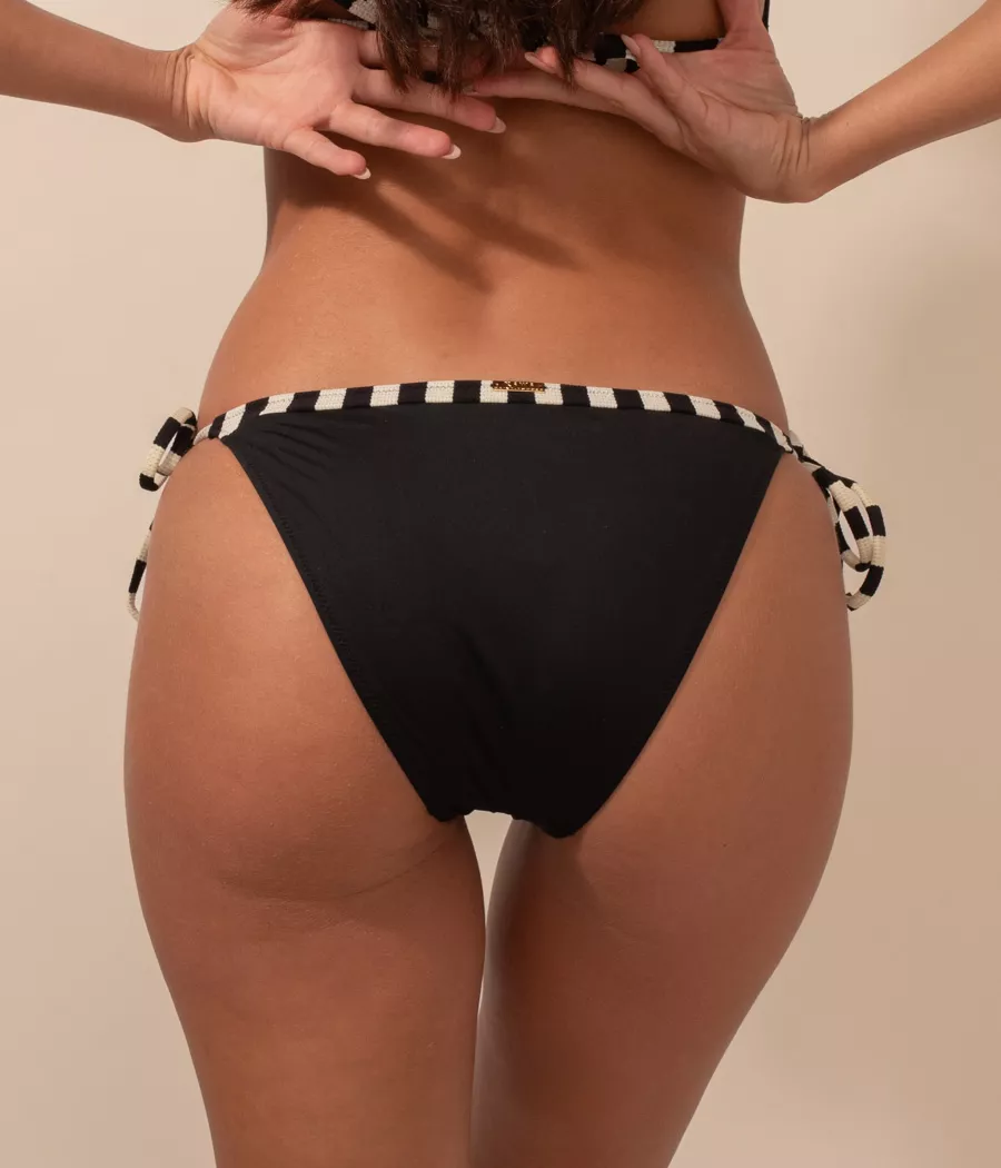 Kiwi Saint Tropez Culotte Nouée Rive Noir (Exclu Web)