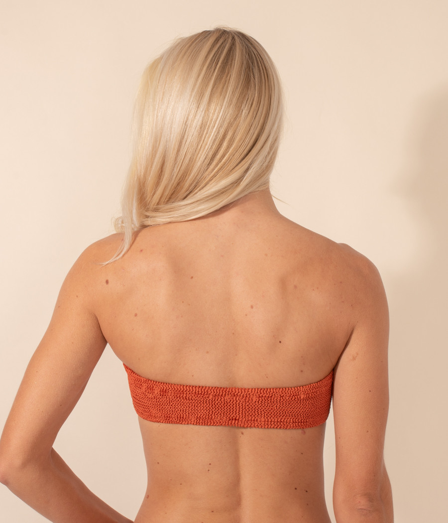 Kiwi Saint Tropez Haut De Maillot Bandeau Resserré One Size Wavy