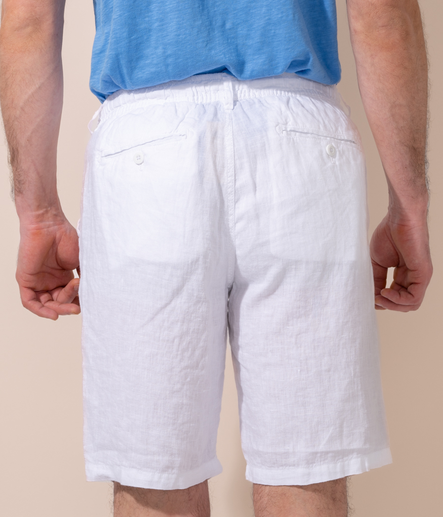 Kiwi Saint Tropez Bermuda Homme Lin