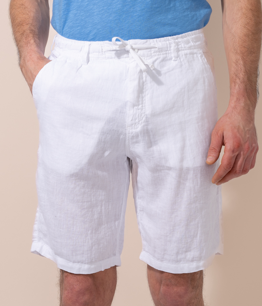 kiwi saint tropez Bermuda homme lin