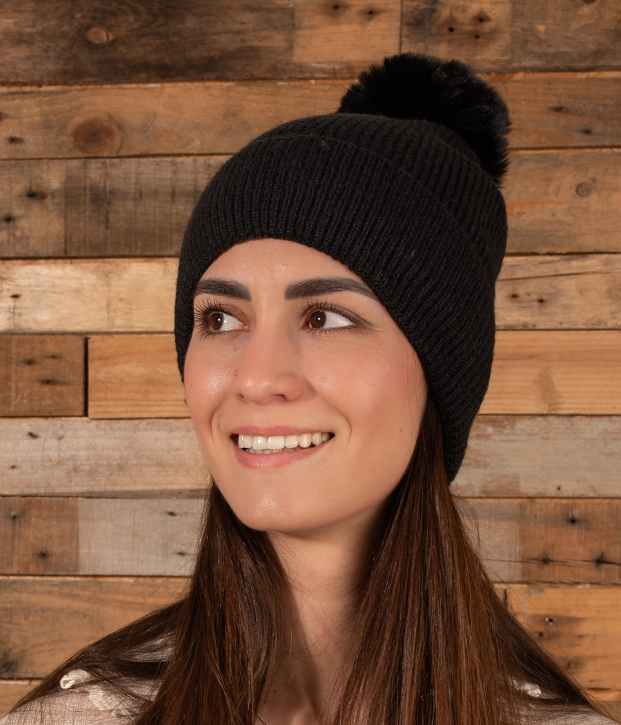 Kiwi Saint Tropez Bonnet Femme Pompon