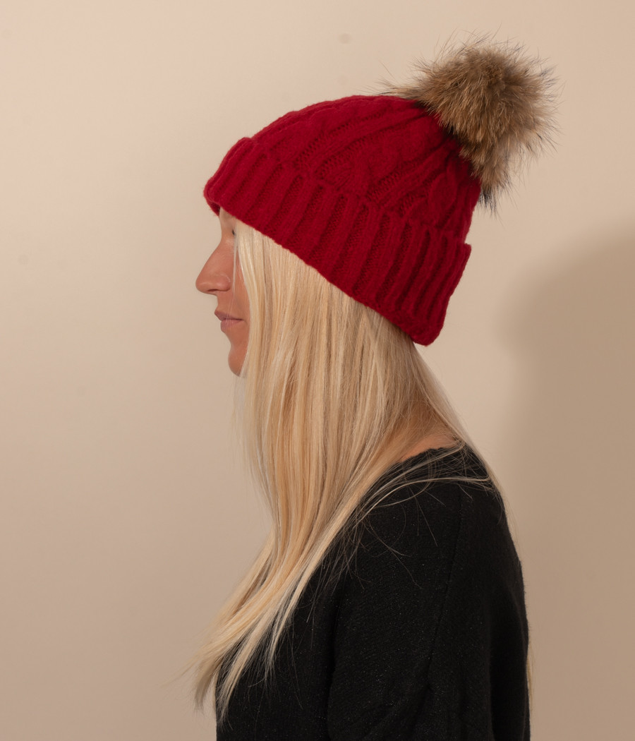 Kiwi Saint Tropez Bonnet Femme Torsade