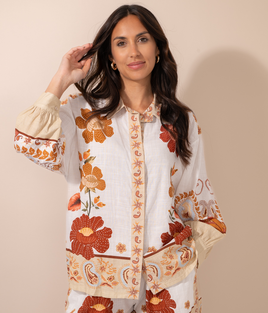 kiwi saint tropez Chemise femme Spring