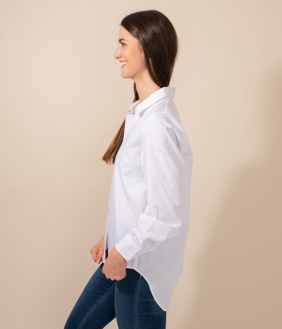 Kiwi Saint Tropez Chemise Femme Unie Rose