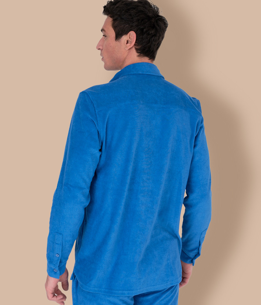 Kiwi Saint Tropez Chemise Homme éponge Terry