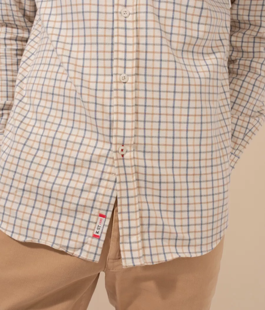 Kiwi Saint Tropez Chemise Homme Gordon Hiver écru