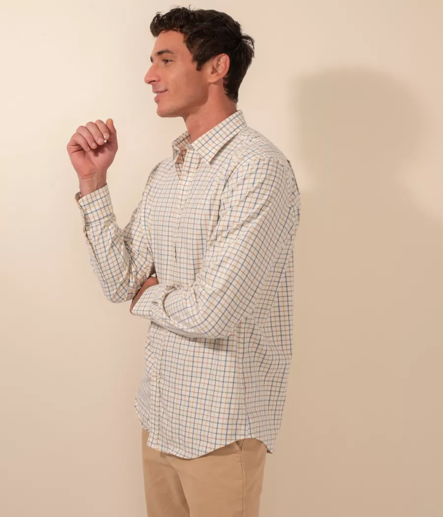 Kiwi Saint Tropez Chemise Homme Gordon Hiver écru