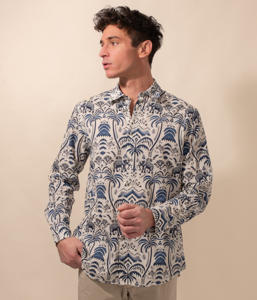 Kiwi Saint Tropez Chemise Homme Indiana