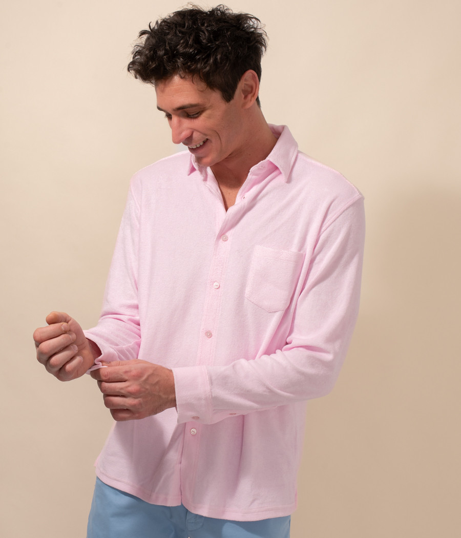 kiwi saint tropez Chemise homme Terry