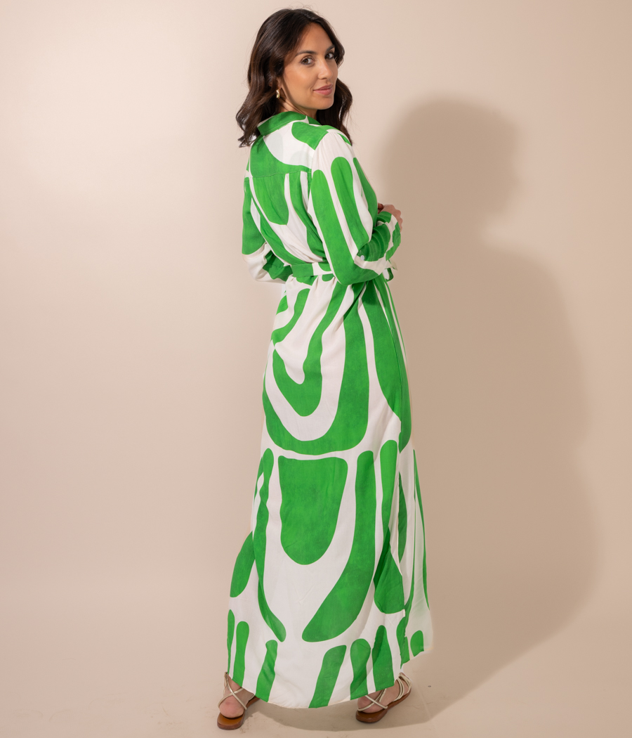 Kiwi Saint Tropez Chemise Longue Femme Graphic