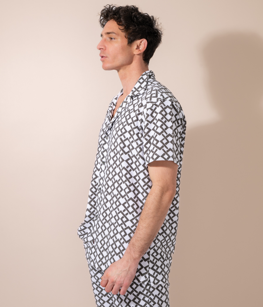 Kiwi Saint Tropez Chemisette Homme Bowling Saga