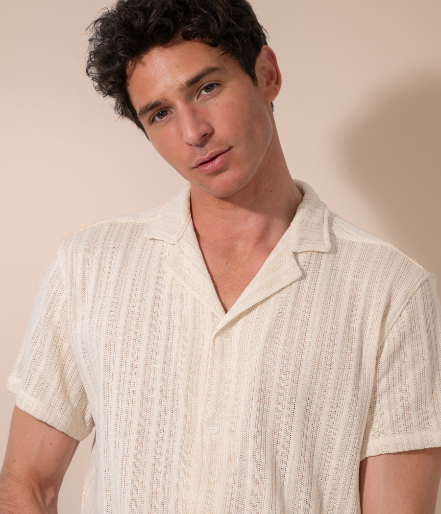 kiwi saint tropez Chemisette homme Sacramento AJ