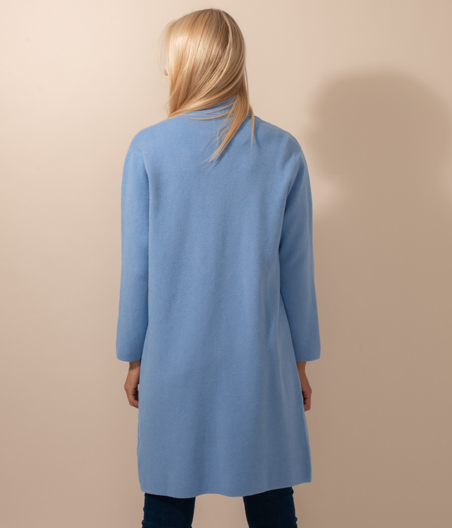 Kiwi Saint Tropez Gilet Femme Long Poche Louise