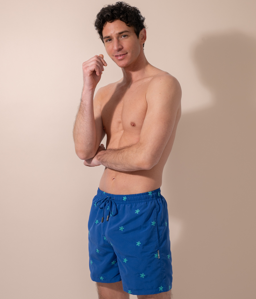 Kiwi Saint Tropez Maillot De Bain Homme Etoile
