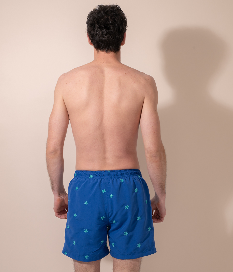 Kiwi Saint Tropez Maillot De Bain Homme Etoile