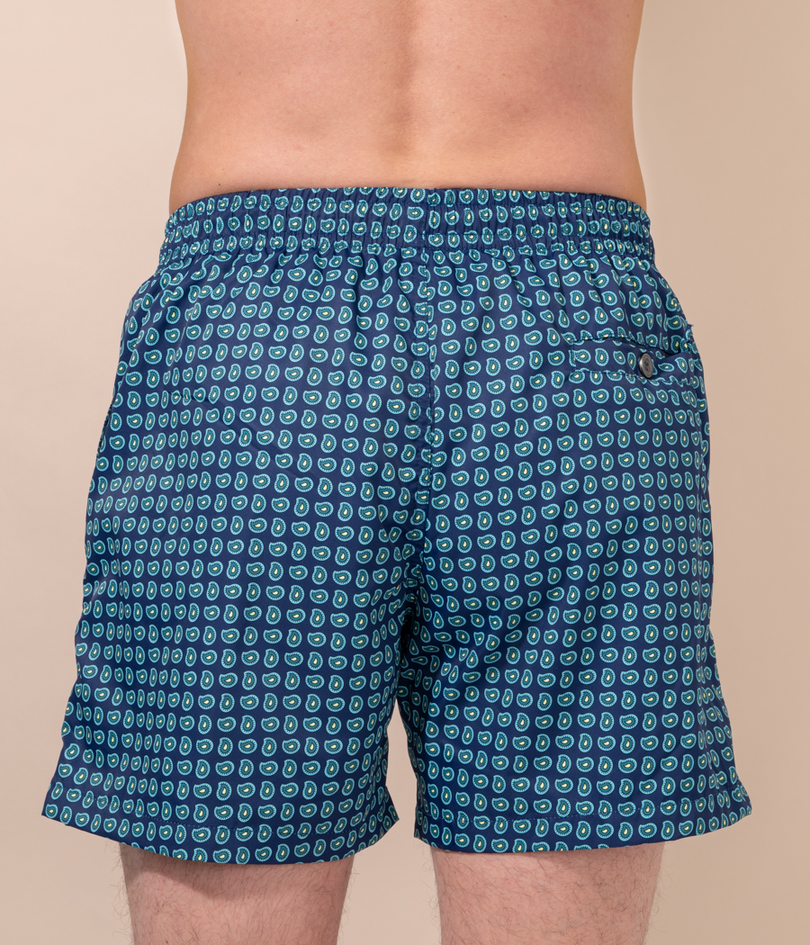 Kiwi Saint Tropez Maillot De Bain Homme Paisley