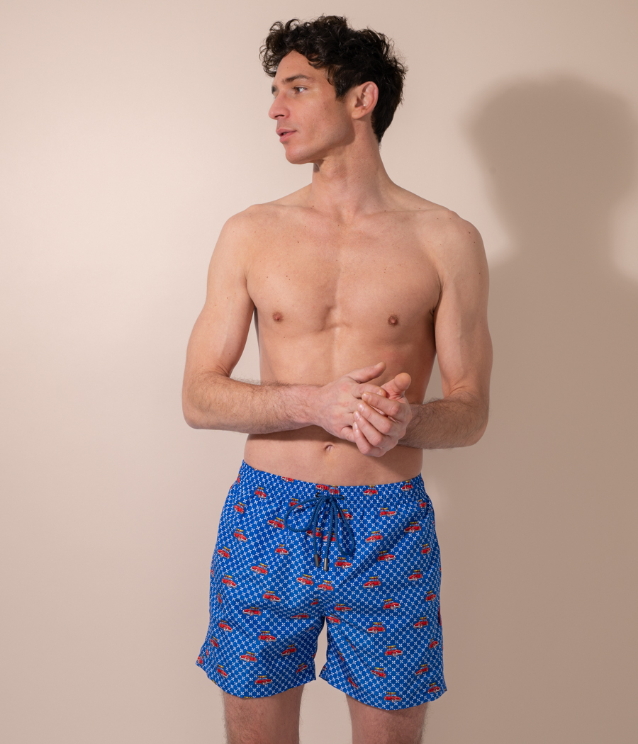 Kiwi Saint Tropez Maillot De Bain Homme Voiture