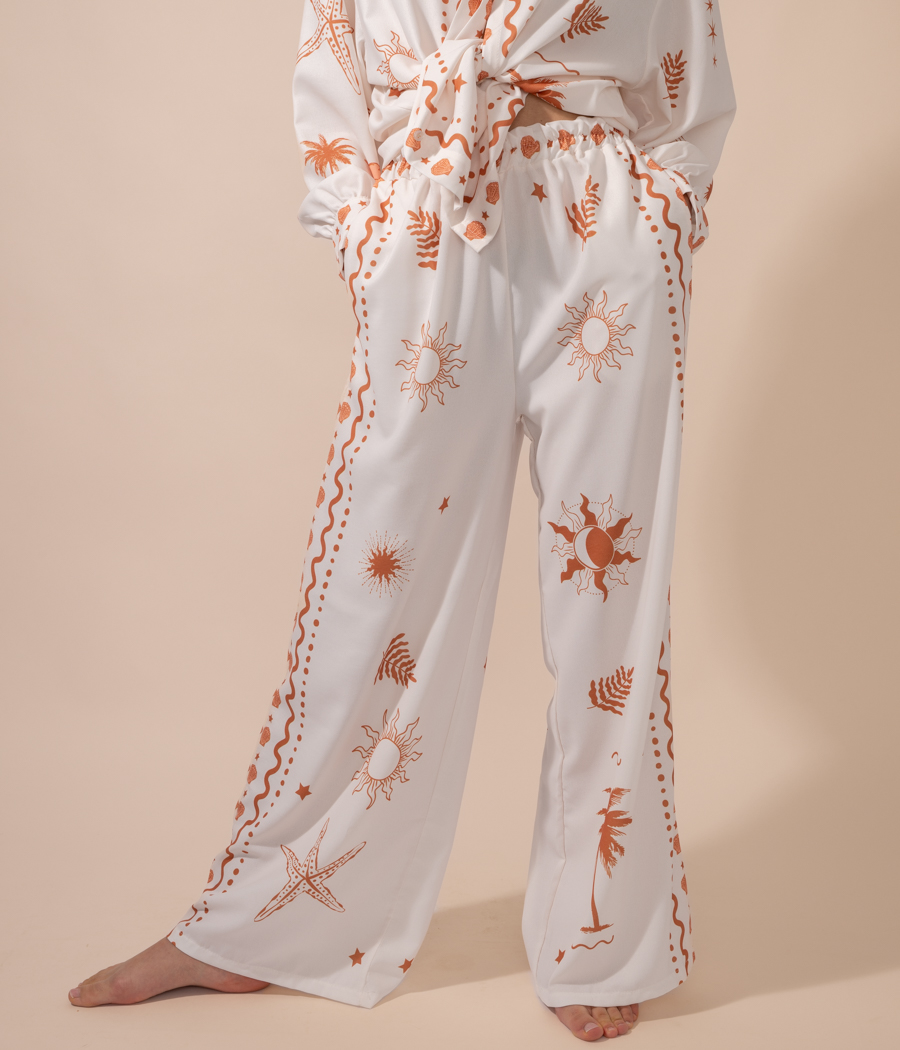 Kiwi Saint Tropez Pantalon Femme Coquillage