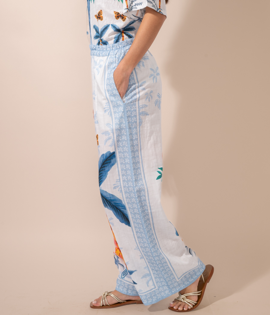 Kiwi Saint Tropez Pantalon Femme Jungle