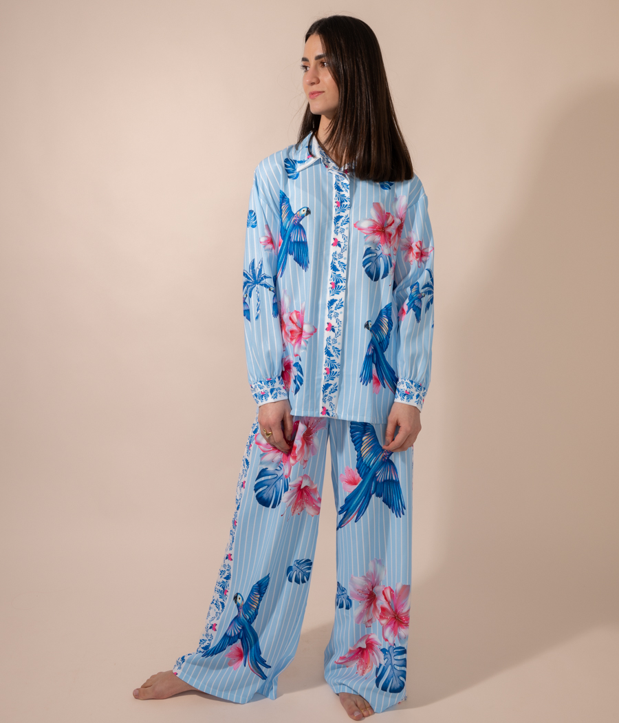 Kiwi Saint Tropez Pantalon Femme Tropical