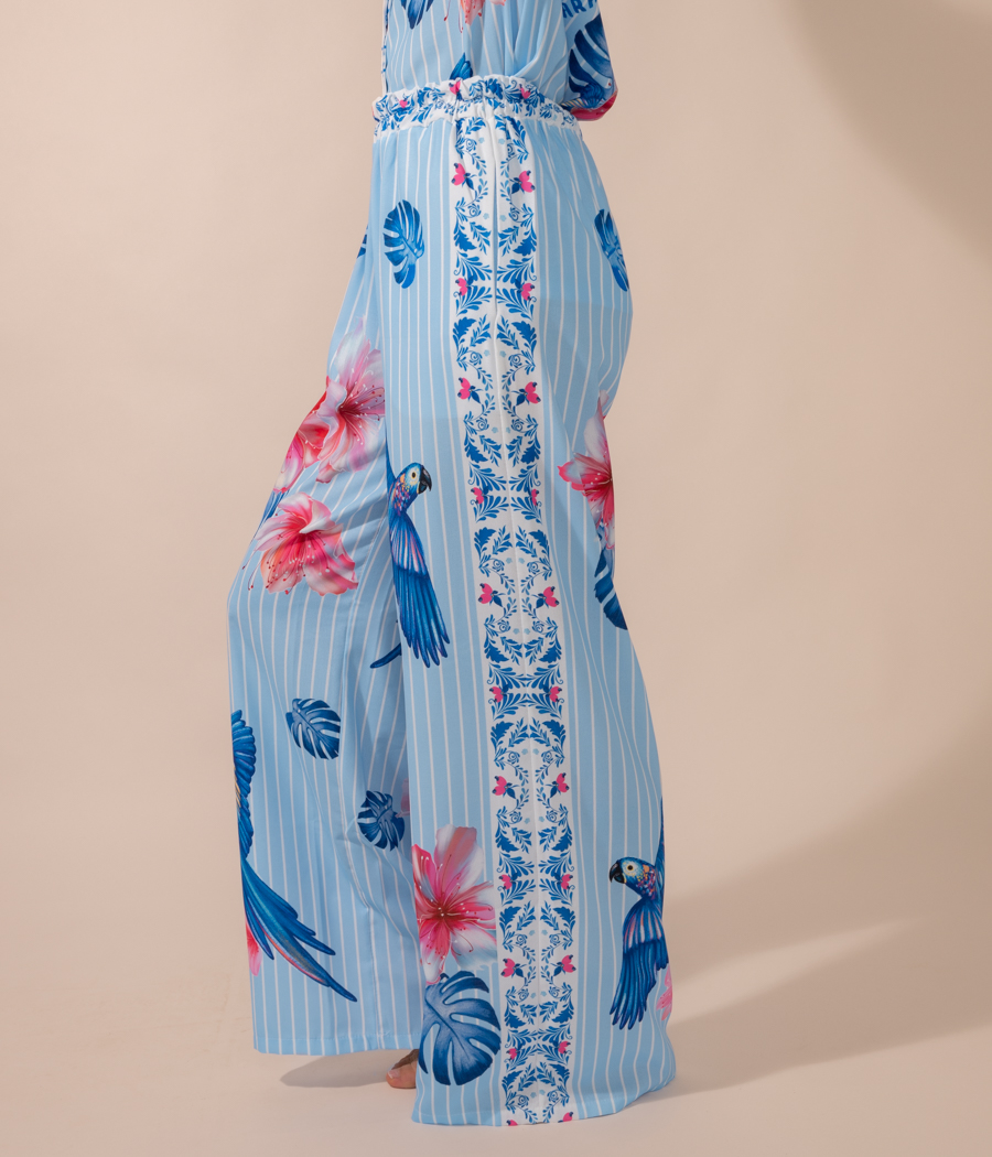 Kiwi Saint Tropez Pantalon Femme Tropical