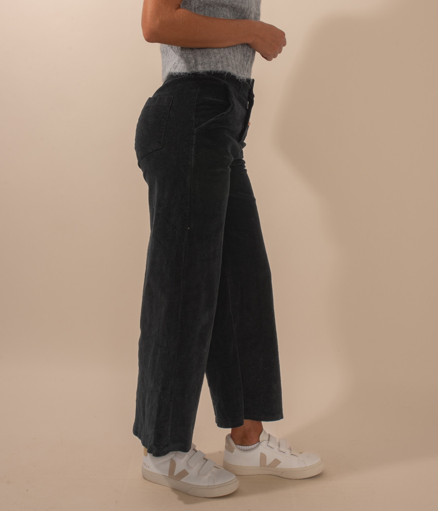 Kiwi Saint Tropez Pantalon Femme Velours Uni